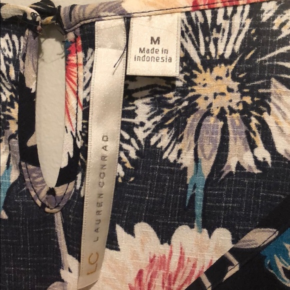 lc lauren conrad | floral blouse - Picture 2 of 6